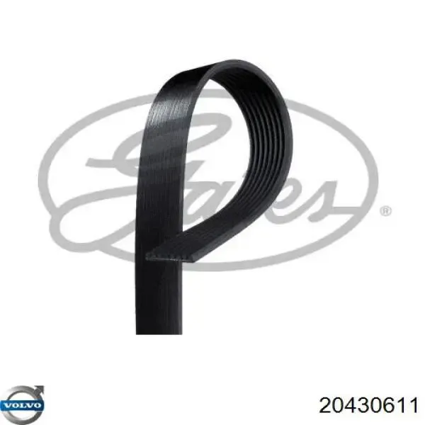 Correa de alternador 20430611 Volvo