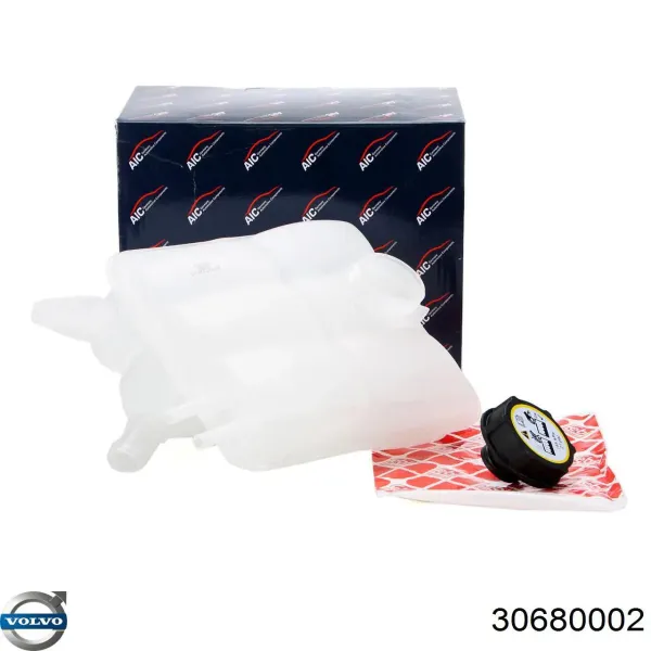 Tapón de expansión de refrigerante/anticongelante Volvo V40 525, 526