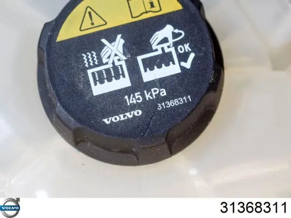 Tapón de expansión de refrigerante/anticongelante Volvo V40 525, 526