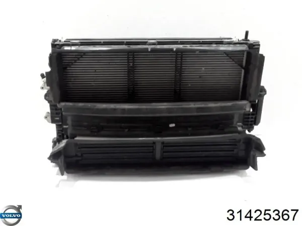 Deflector de aire del radiador 31425367 Volvo