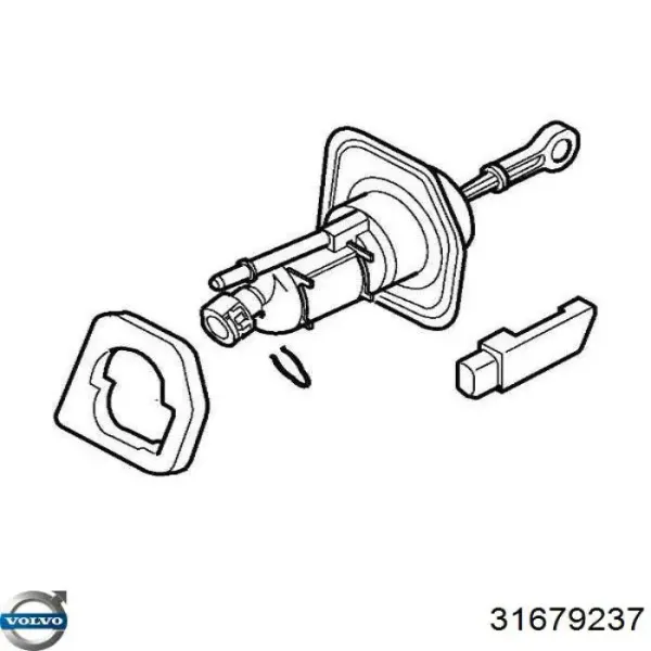 Filtro de combustible 31679237 Volvo