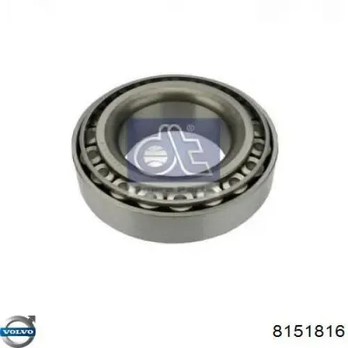 Cojinete interno del cubo de rueda delantera 8151816 Volvo