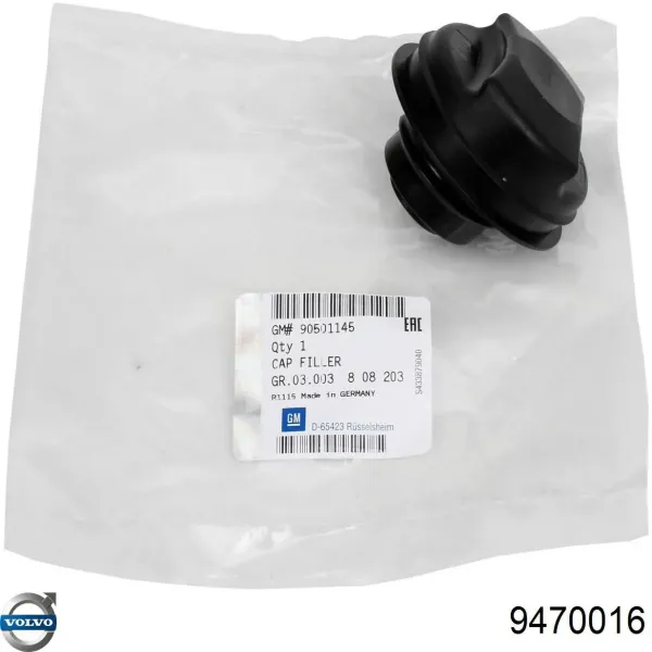 Tapa de depósito de combustible 9470016 Volvo