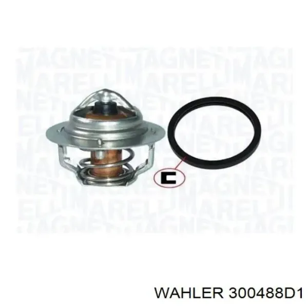 Termostato 300488D1 Wahler