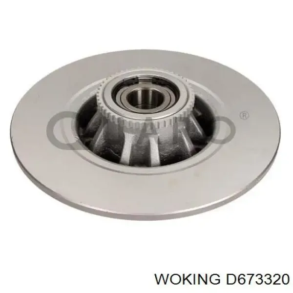 Disco de freno trasero Renault Trafic 2 FL