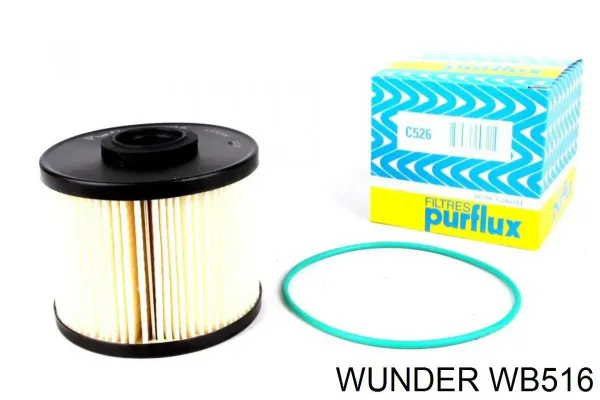Filtro de combustible WB516 Wunder
