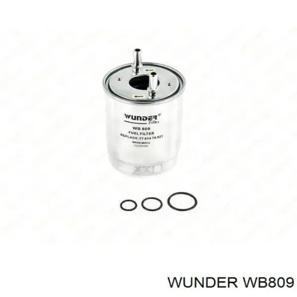 Filtro de combustible WB809 Wunder