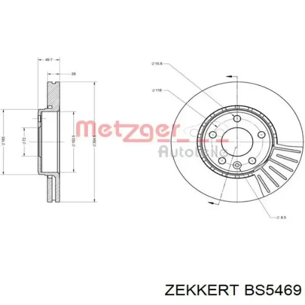 563234JC Jurid/Bendix