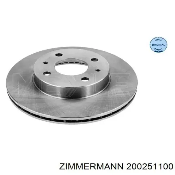 Disco de freno 200251100 Zimmermann