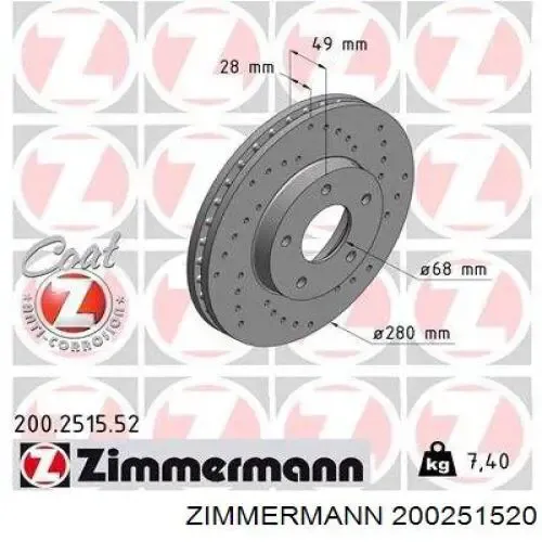 9936820 Brembo