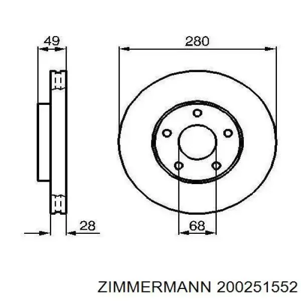 9936820 Brembo