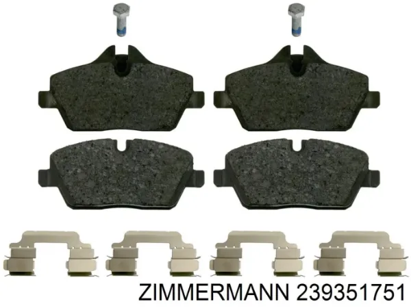 Pastillas de freno delanteras BMW 1 E81, E87