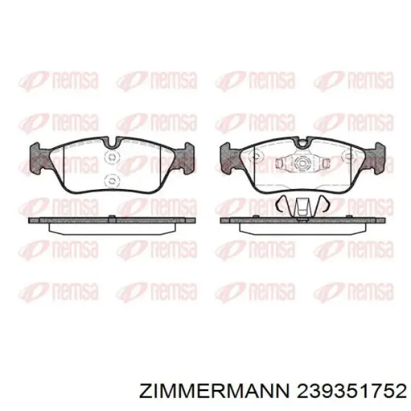 Pastillas de freno delanteras BMW 1 E81, E87