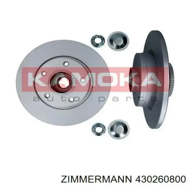 Disco de freno trasero Renault Trafic 2 FL