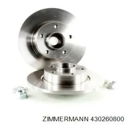 Disco de freno trasero Renault Trafic 2 FL