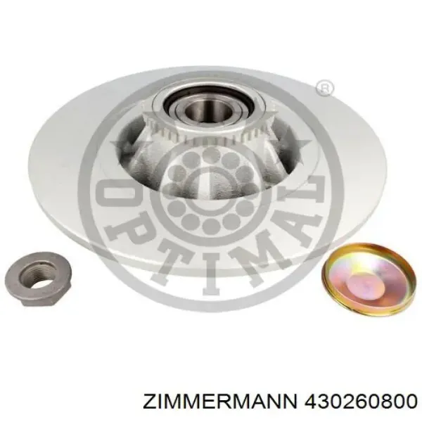 Disco de freno trasero Renault Trafic 2 FL