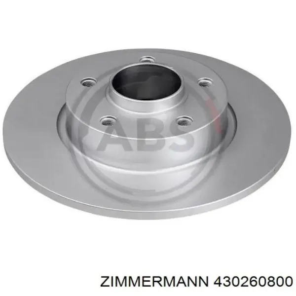 Disco de freno trasero Renault Trafic 2 FL