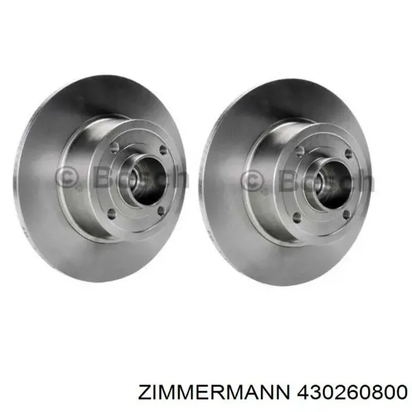 Disco de freno trasero Renault Trafic 2 FL