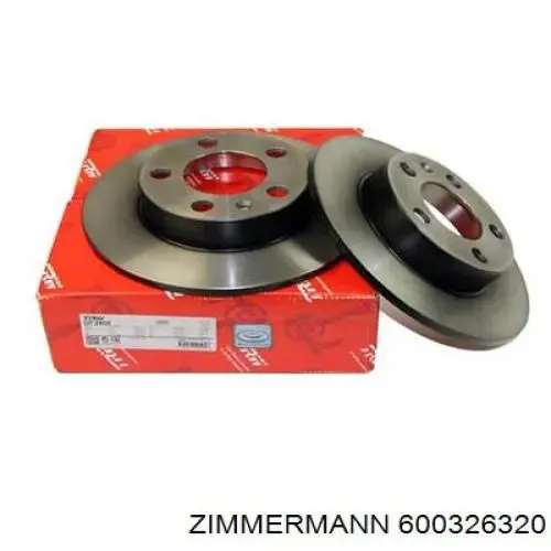 Disco de freno trasero Volkswagen Polo 6 AW1, BZ1, AE1