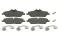 Pastillas de freno delanteras BMW 1 E81, E87