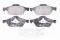 Pastillas de freno delanteras Renault Laguna 2 BG0, BG1