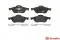 Pastillas de freno delanteras Renault Laguna 2 BG0, BG1