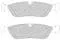 Pastillas de freno delanteras BMW 1 E81, E87