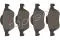 Pastillas de freno delanteras Renault Laguna 2 BG0, BG1