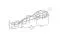 Soporte motor delantero Opel Astra F48, F08