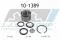 Cojinete de rueda trasero Subaru Impreza 2 GD, GG