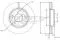 Freno de disco delantero KIA Sportage 3 SL