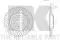 Freno de disco delantero Volkswagen Golf 8 CD1, DA1