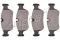 Pastillas de freno delanteras BMW 1 E81, E87