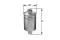 Filtro combustible BMW 3 E21