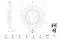 Freno de disco delantero KIA Sportage 3 SL