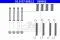 Disco de freno trasero Opel Astra 51, 52, F35, M35