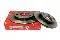 Disco de freno trasero Volkswagen Polo 6 AW1, BZ1, AE1