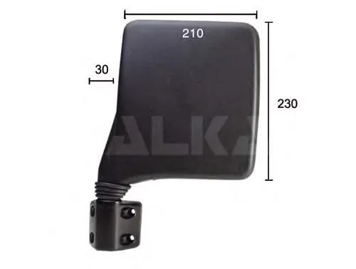 Espejo de retrovisor izquierdo 9297961 Alkar