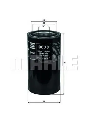 Filtro de aceite 32925413 JCB