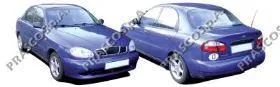 Soporte de radiador completo (panel de montaje para foco) para Daewoo Lanos  KLAT