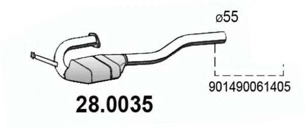 Catalizador 280035 Asso