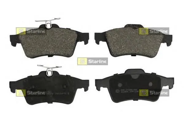 Pastillas de freno traseras BDS253 Starline