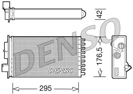 Radiador calefacción 42561533 Iveco