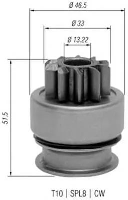 Bendix 940113020348 Magneti Marelli