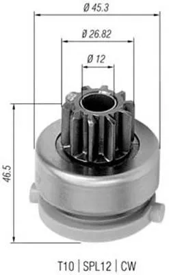 Bendix 940113020439 Magneti Marelli