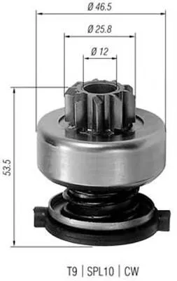 Bendix 940113020226 Magneti Marelli