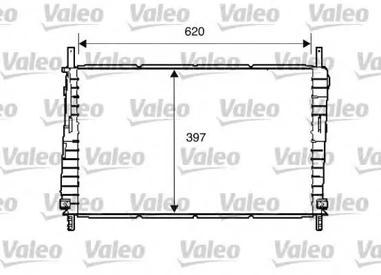 Radiador 734287 VALEO