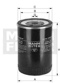 Filtro de combustible WK1150 Mann-Filter