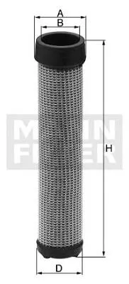 Filtro de aire 1876101141 Isuzu