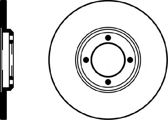 Freno de disco delantero Ford Taunus GBTS, GBFS, CBTS